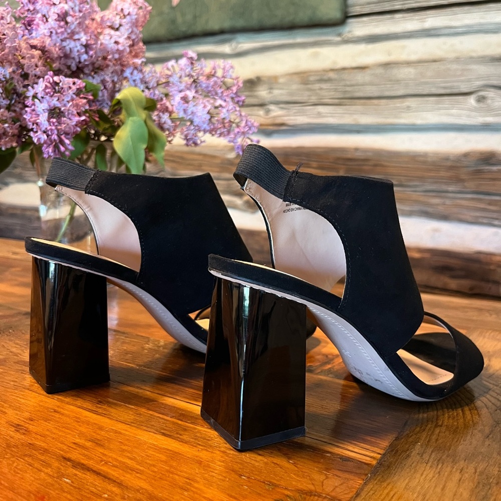H&M black sling-back shoe - Picture 5 of 7